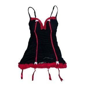 Vintage slip corset bustier